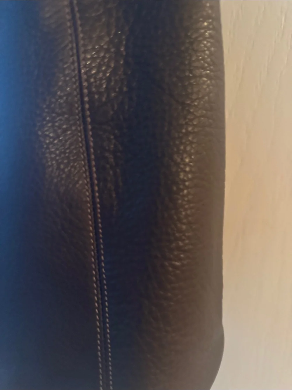 St. John's Bay Brown Pebble Leather Hobo